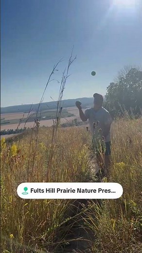Out in the Mississippi River Bottom juggling on the prairie!