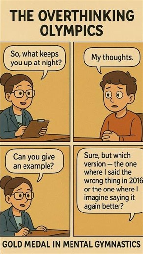 Are you an overthinker? #psychologyjokes #psychologicaljokes