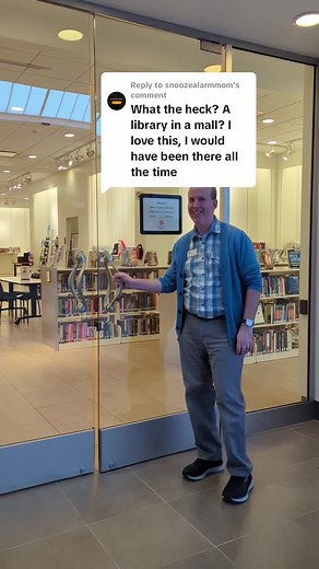 Replying to @snoozealarmmom A library in the MALL? 💜 Oh yes we did! You can find our newest branch located on the second floor of Mid Rivers Mall, near Dillard's and above Maurices. The Mid Rivers Mall location offers adult, youth, and teen events as well as a collection of books, movies, daily newspaper, and more! This space will also offer public computers with printing abilities! #LetsGoToTheMall #MallLibrary #LibraryHaul #Storytimes #TeenLibrary #AwesomeLibrary #Librarian #RobinSparkles #Ma