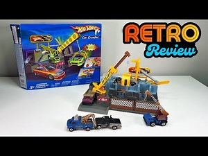 Hot Wheels Car Crusher Playset (2005) & Matchbox Scrapyard 5-pack (1998) Retro Unboxing and Review