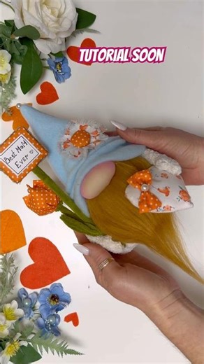 Cute gift for Mom easy| |DIY gnome | tutorial | sewing pattern #gnomebylana #diy #handmade