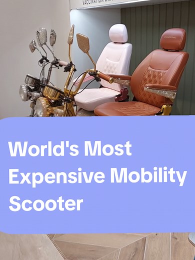 World's Most Expensive Mobility Scooters Unveiled
