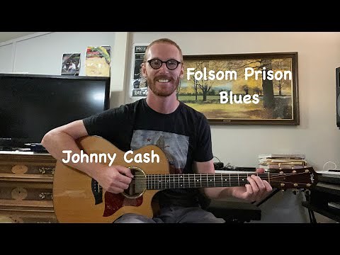 How to Play Johnny Cash - Folsom Prison Blues Guitar Tutorial - Chords + Solo