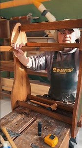 DIY Solid Wood Saddle Rack - Crafted with Mortise & Tenon