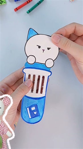 How to Make a 4-Color Pen from Paper | DIY Craft Experiment