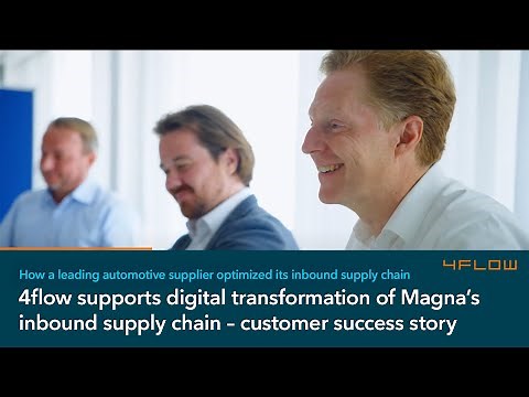 4flow supports digital transformation of Magna’s inbound supply chain – customer success story