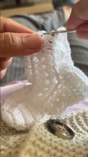 🧦🌸 ¡Calcetines de crochet para bebé, perfectos para primavera!Hechos a mano con mucho mimo