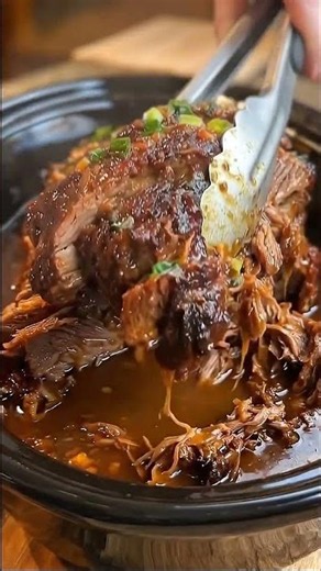 🍖🔥 Slow Cooker BBQ Beef Brisket | Tender, Juicy & Fall-Apart Comfort Food