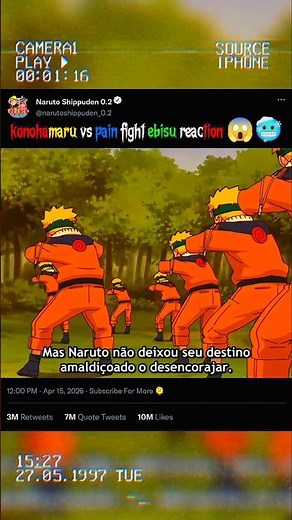 konohamaru vs pain fight ebisu reaction #uzumakinaruto #animeedit #anime #uzumakiclan #trending