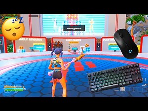 Fortnite ASMR Chill 😴 1v1 Box Fight Gamplay 📦 KEYBOARD Sounds ASMR