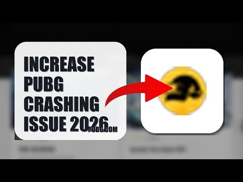 How To Increase PUBG Crashing Issue 2026 (QUICK FIX)