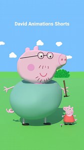 Peppa and Daddy Smashing 🐷 #peppapig #daddypig #george #animation #fun #funny #meme #3danimation | Idan David Art