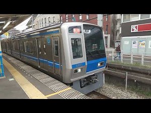 西武新宿線6000系6001F(トプナン) 田無駅発車
