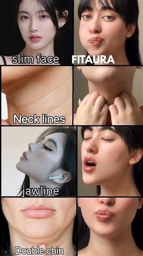 Slim Face + Sharp Jawline + No Double Chin & Neck Lines 😳✨ Try This Daily!