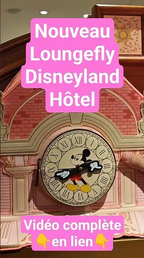 NEW Loungefly bag from Disneyland Hotel, full video linked!