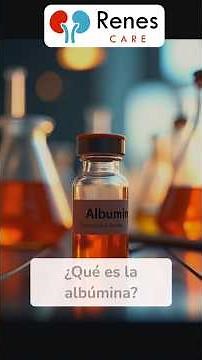 🧬 ¿Qué es la albúmina?