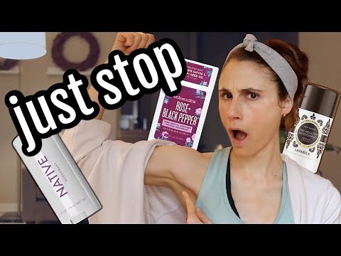 The problem with natural deodorant| Dr Dray