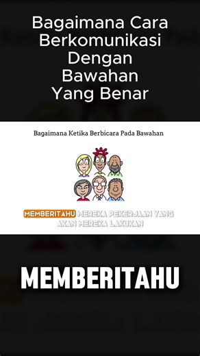 How to communicate with subordinates.