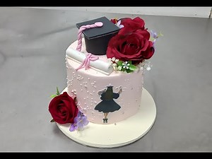 how to make a graduation cake for girl