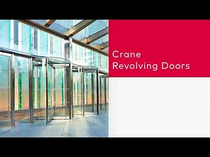 dormakaba Crane Revolving Doors