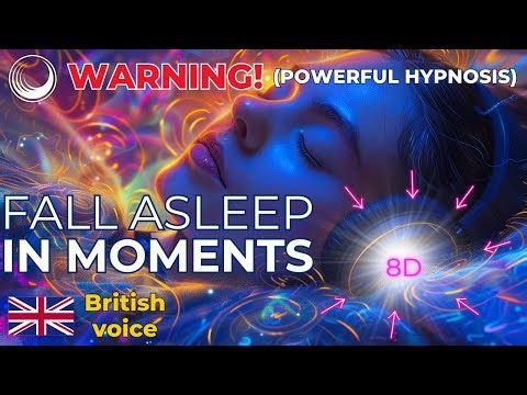 Deep Sleep Hypnosis [8D IMMERSIVE AUDIO] - Rest & Restore Body & Mind - Black Screen