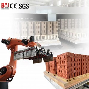 [Hot Item] Automated Brick Unloading and Packing System Block Palletizing Stacking Robot Machine