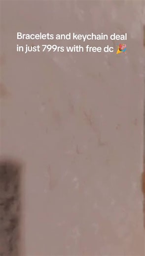 Exclusive Bracelets and Keychains Deal for 799rs