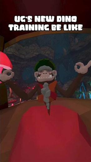 UG ADDED DINO TRAINING!!🦖 #ug #ugvr #newupdate