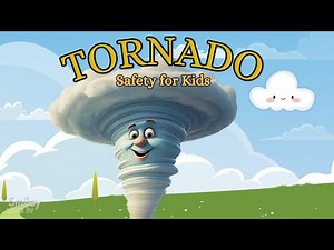 Natural Disaster Series EP 3 | Tornado for Kids | Safety Tips & Fun Cartoon Learning
