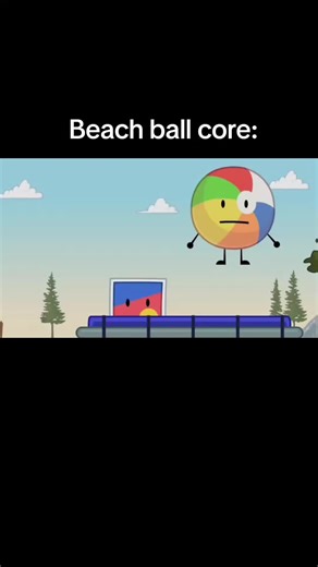 Beach ball and Sticker canon right now #bfdie #bfdi #beachballbfdie #fyp #viral