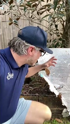 What's the most common hidden roof damage? Rotted decking. Your ceiling hasn't showed it yet!