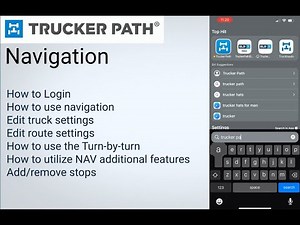 Trucker Path Navigation - How To Guide