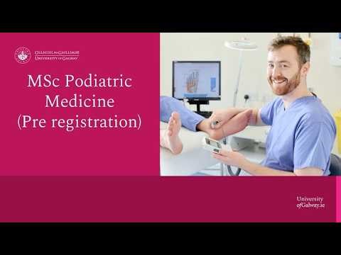 MSc Podiatric Medicine (Pre-registration) Information Webinar