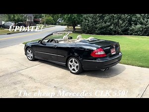 July 4th update! 2007 Mercedes CLK 550 V8 convertible! Test drive walk around POV review