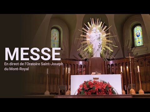 Messe du 25 août 2025 en direct de l'Oratoire Saint-Joseph