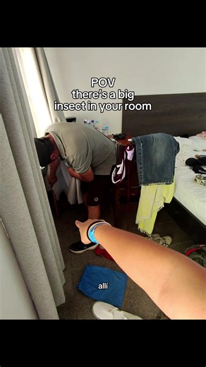 he saved my life 😰🙏 #costarica #playadelcoco #insect #travel #vlog | Travel Vlog