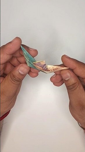 Money origami boat | dollar bill origami | money art and craft