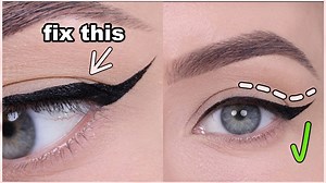 Perfect your winged eyeliner | Eyeliner tips for hooded eyes