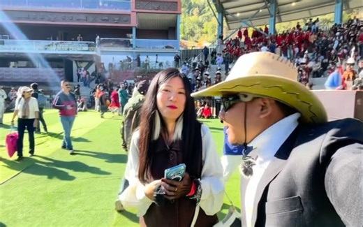 Rohan Gurung | Full Video Yt :Rohan Gurung Going Gooru Gooru🫣 #hornbillfestival | Instagram