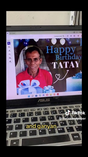 Simple Birthday Celebration Ideas with Tarpapel and Canva
