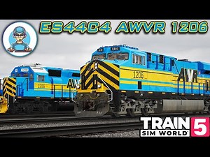 ES44C4 & SD40-2 AWVR 1206 (Custom Livery)