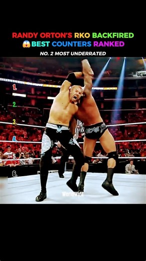 Ranking the Most INSANE RKO Fails 😲 #randyorton #wwe #shorts