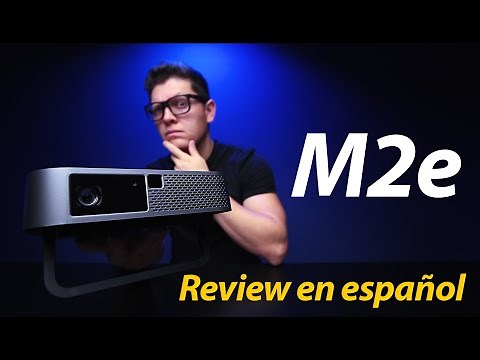VIEWSONIC M2e / Review en español / Proyector portátil económico