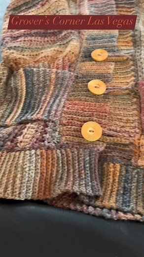 What a journey of learning this has been! I love to challenge myself & learn new things (my motto “always learning”). I followed along with a YouTube tutorial & found out that I don’t have to do all the things like they do, I can change up the stitches & still follow along for the directions! I cannot wait for the fall weather to hit Vegas so I can proudly wear my birthday present from my sisters! Thanks for watching y’all! #Groverscornerlasvegas #crocheteveryday #crocheter #crochet #CrochetSwea