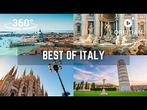 Best of Italy | 360° Virtual Tour of Rome, Milan, Venice, Pisa & Verona