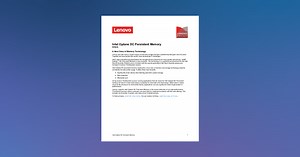 Intel Optane DC Persistent Memory