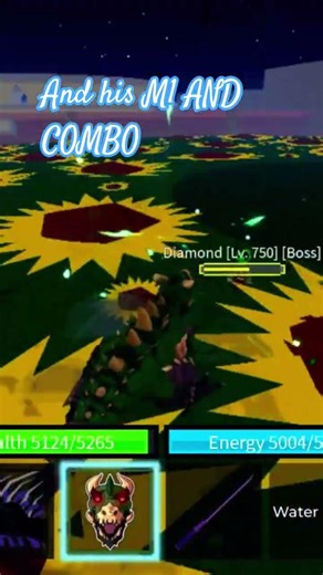 BLOX FRUIT AURA OF TREX-FRUIT AND HIS M1 #bloxfruits AND HAS COMBO