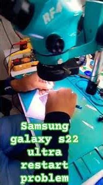 samsung galaxy s22 ultra restart problem #repair #mobile 📱📞🤳