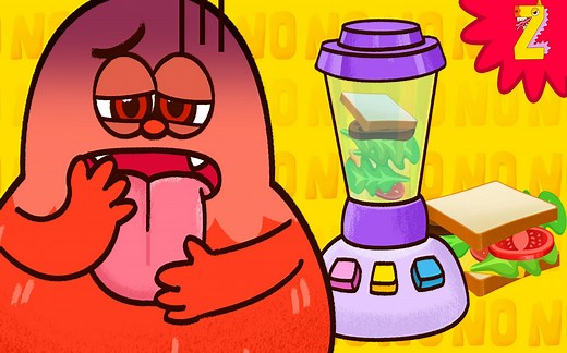 【英语启蒙color song】 跟小怪兽一起唱果汁英文歌!