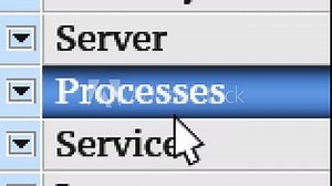Processes. My own design of program menu.